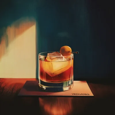 Elegant Asian Cocktail