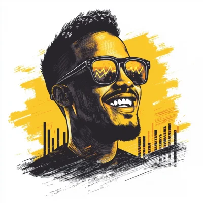 Smiling Man with Sunglasses