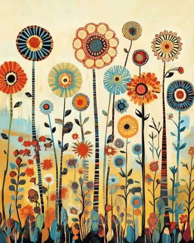 Scandi Folk Art Design