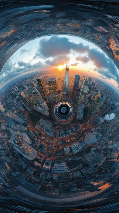 360 Degree View from The Shard