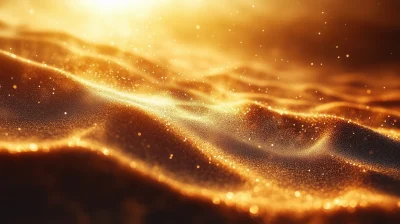 Golden Desert Sand
