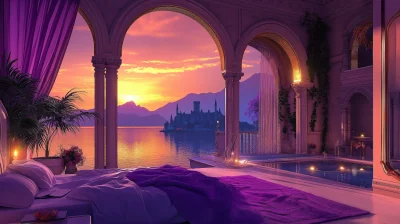 Romantic Castle Bedroom