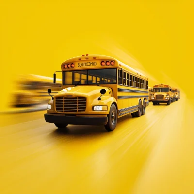 School Bus Race