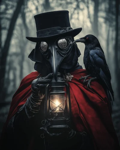 Dark Fantasy Plague Doctor