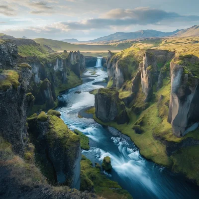 Beautiful Iceland Landscape