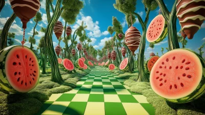 Surrealistic Landscape