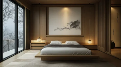 Japanese Modern Bedroom