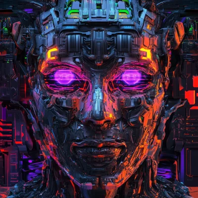 Cyborg Portrait