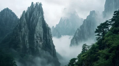 Mystical Mountain Ridge