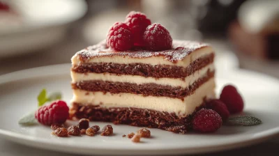 Luxurious Cake Slice