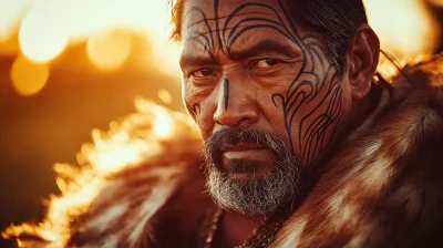 Māori Man Portrait