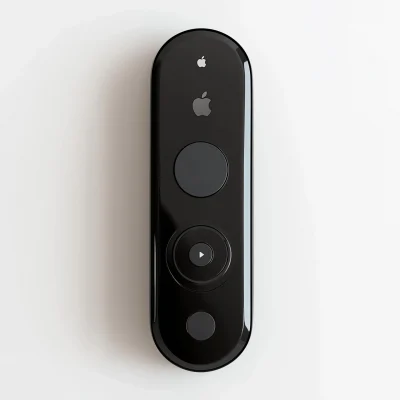 Modern Black Universal Remote