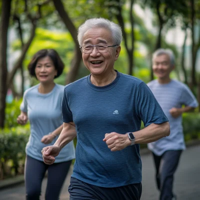 Elderly Fitness in Nature