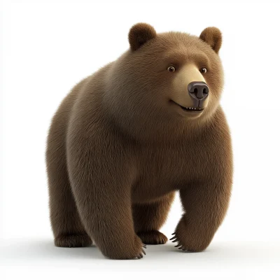 3D Bear Animation