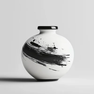 Minimalist Korean Moon Jar