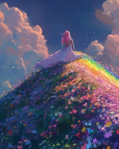 Fairy on Rainbow Hill