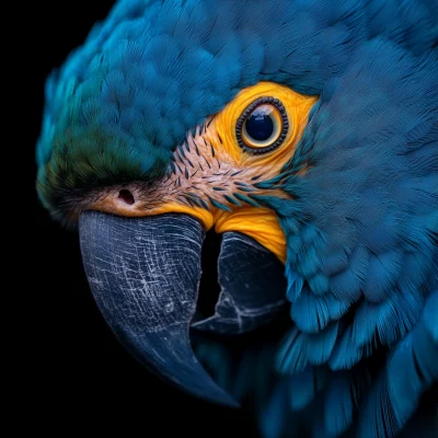 Colorful Macaw Bird