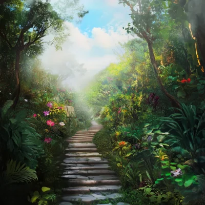 Path to Spiritual Paradise