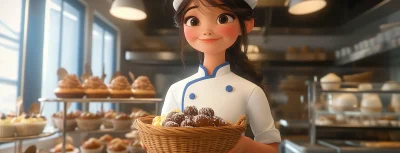 Pixar Style Chef