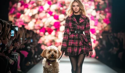 Fashion Show with Dog