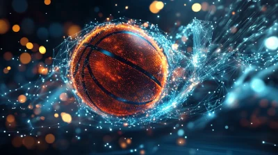 Futuristic Basketball Energy