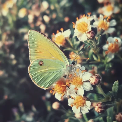 Green Hairstreak Butterfly