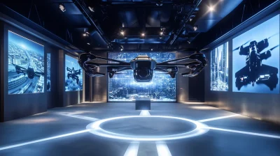 Futuristic Exhibition Hall