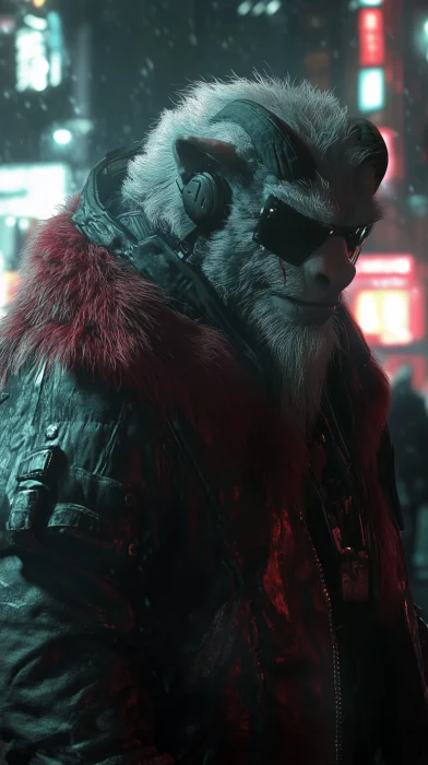 Androgyn Yeti in Cyberpunk