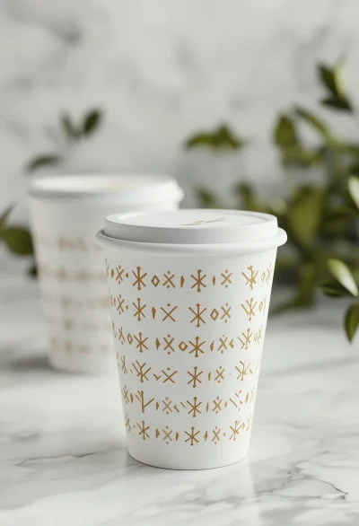 Elegant Coffee Cup Mockup