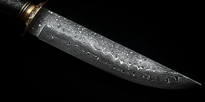 Japanese Damascus Steel Blade