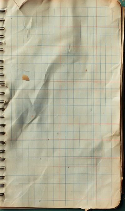 Soviet Russian Notebook Paper Texture