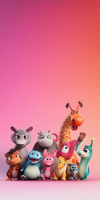 Cute Character Animation Academy Poster