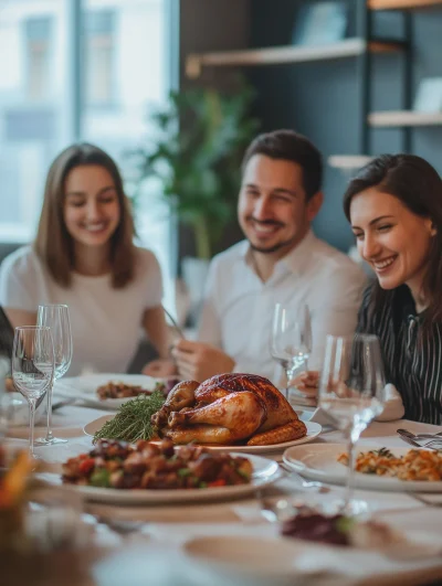 Happy Family Dinner