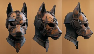 Post Apocalyptic Tribal Animal Mask