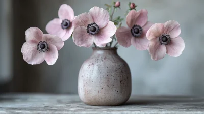 Pink Anemone Bouquet