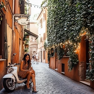 Girl Next Door in Rome