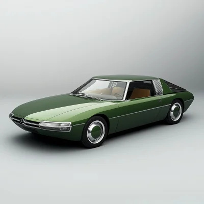 1972 Citroen SM in Green Metallic