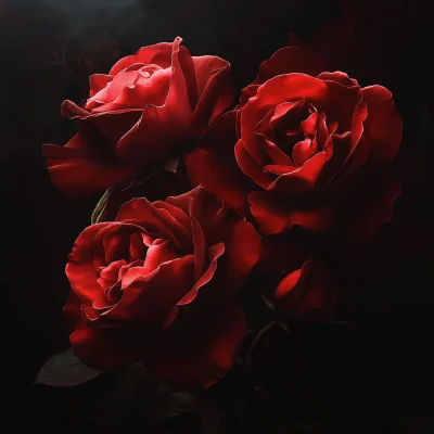 Elegant Red Roses