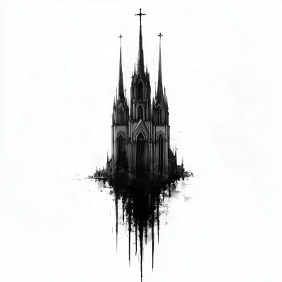 Gothic Church Illustration