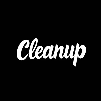 Cleanup Text Logo