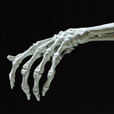 Hyper Realistic Skeleton Hand