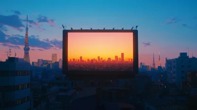 Digital Screen in Tokyo