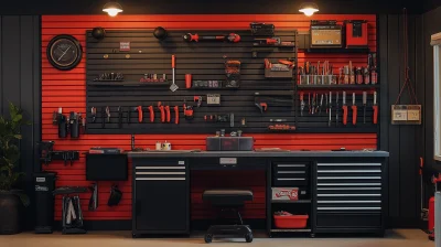 Modern Garage Work Station