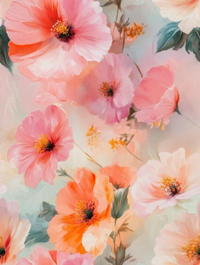 Elegant Floral Wallpaper