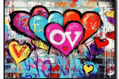 Graffiti Love Collage