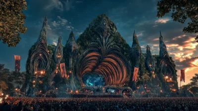 Fantasy Music Festival Stage