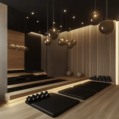 Modern Earthy Pilates Studio