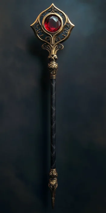 Ornate Magical Staff