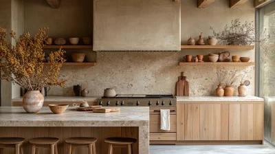 Cozy Minimalist Kitchen