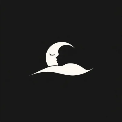 Minimalistic Sleep Logo